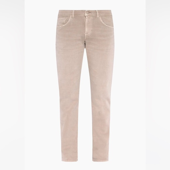 7 For All Mankind D-Slimmy Stretch Cotton Slim Fit Jeans - Picture 4 of 8